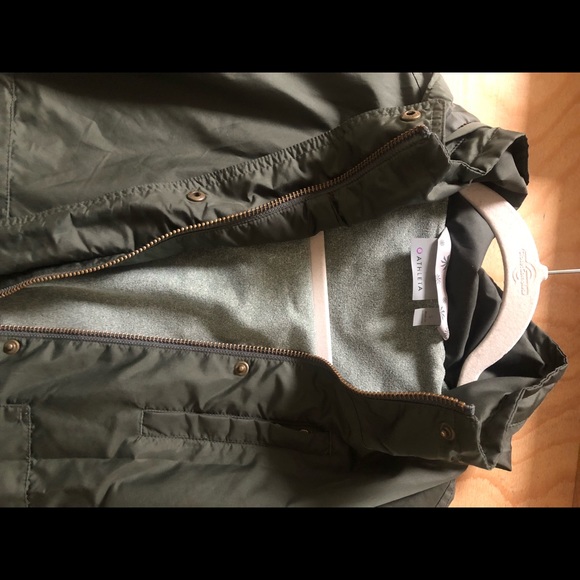 Athleta Green Windbreaker Jacket - Picture 6 of 12